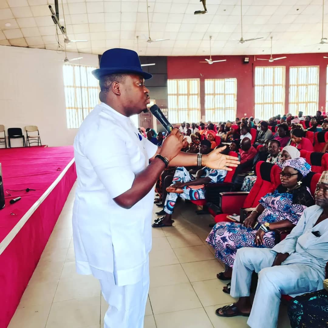 Speaking to a community